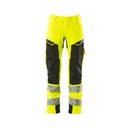 Pantalon haute visibilité stretch à poches genouillères Accelerate Safe – Mascot 19079-511