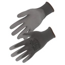 Gant PU, support polyester sans couture gris (lot de 10 paires) – Singer NYM713PUG