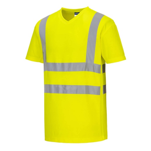 T-shirt haute visibilité col V aéré – Portwest S179