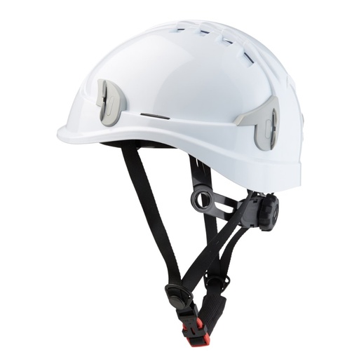 [SI-ALPINW] Casque monteur ventilé avec attaches pour lampe frontale blanc – Singer ALPINW